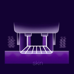 전방향 진동 기능과 쿨링 시스템 적용